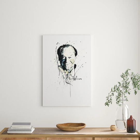 Enigma Jack Nicholson Graphic Art Print on Canvas