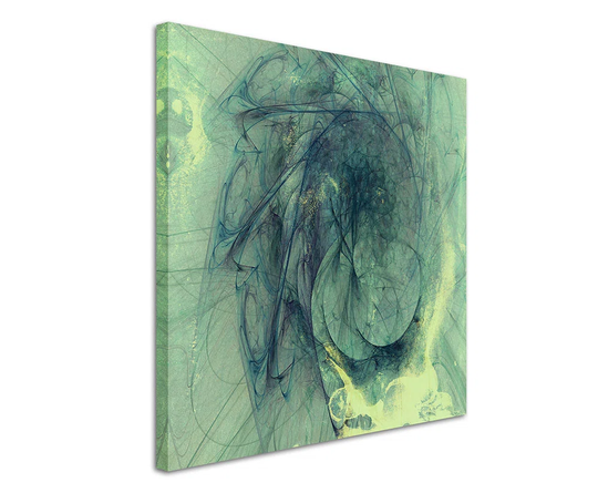 Enigma 1022 Abstract Graphic Art Print on Canvas
