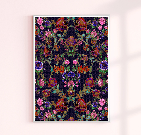 Floral Art Print | Wall Art Dècor A4