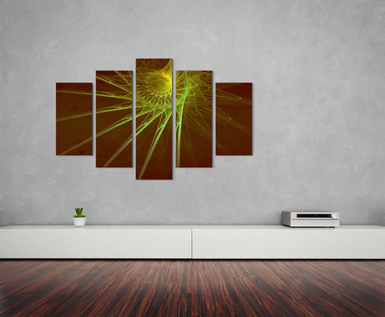 Enigma Scultpure Abstract 1112 Graphic Art Print Multi-Piece Image on Canvas