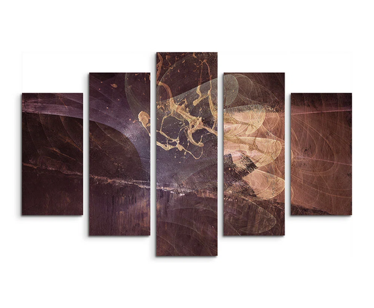 Enigma Sculpture Abstract 1211 Graphic Art Print Multi-Piece Image on Canvas