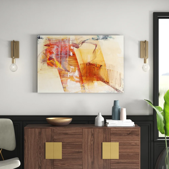 Enigma Abstract 767 Graphic Art Print on Canvas
