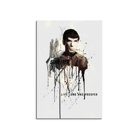 Enigma Spock Graphic Art Print on Canvas