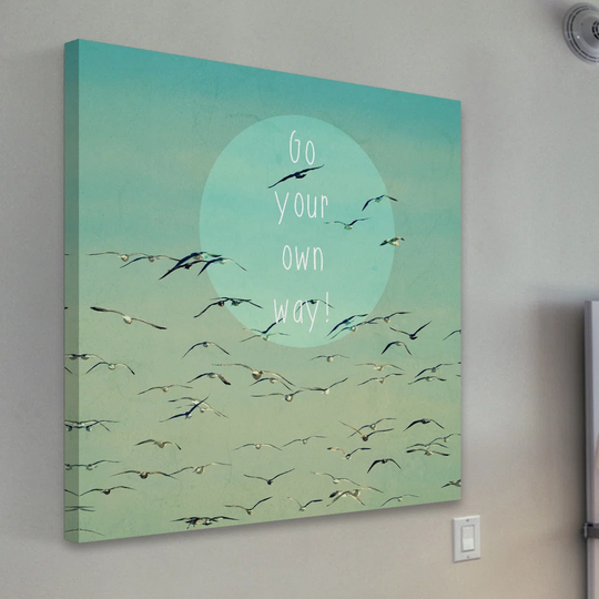 Go Your Own Way by Robert Dickinson - Wrapped Canvas Graphic Art Print