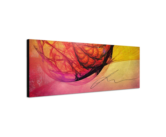 Enigma Panorama Abstract 016 Graphic Art Print on Canvas