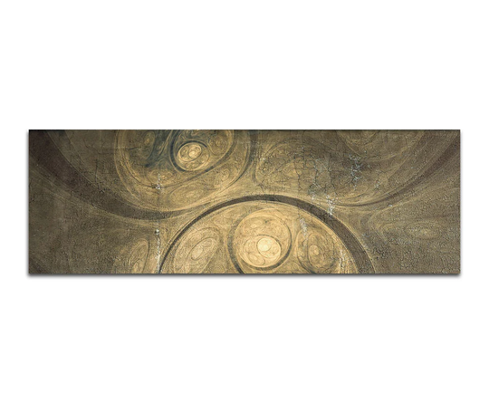 Enigma Panorama Abstract 498 Graphic Art Print on Canvas