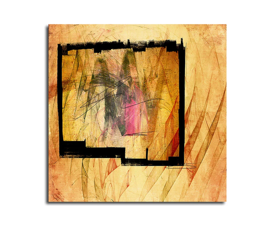 Enigma 471 Abstract Graphic Art Print on Canvas