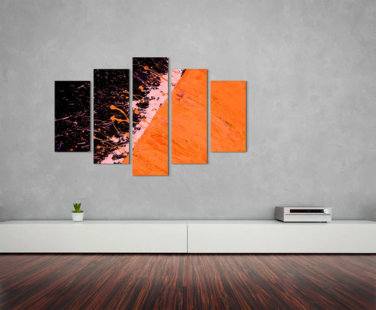 Enigma Abstract 693 Graphic Art Print Multi-Piece Image on Canvas