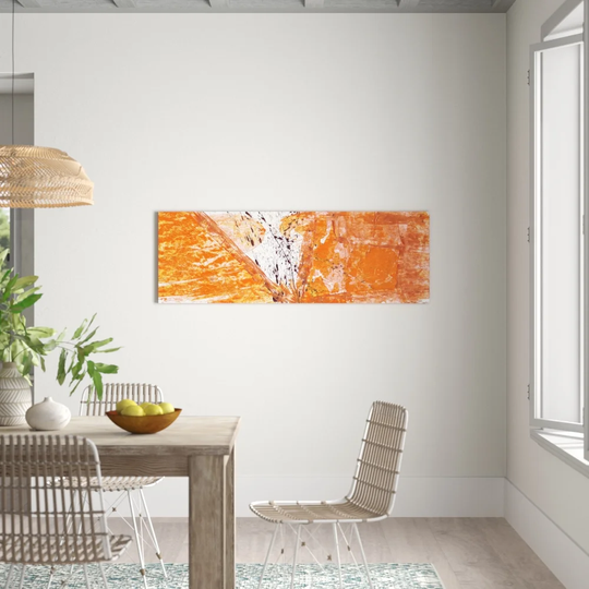 Enigma Panorama Abstract 611 Graphic Art Print on Canvas