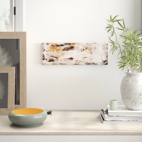 Panorama Abstract 747 Graphic Art Print on Canvas