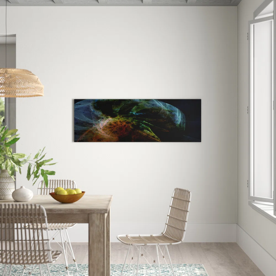 Enigma Panorama Abstract 1015 Graphic Art Print on Canvas