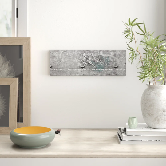 Enigma Panorama Abstract 547 Graphic Art Print on Canvas