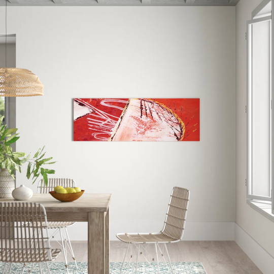 Enigma Panorama Abstract 603 Graphic Art Print on Canvas