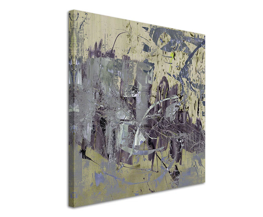 Enigma Abstract 869 Graphic Art Print on Canvas
