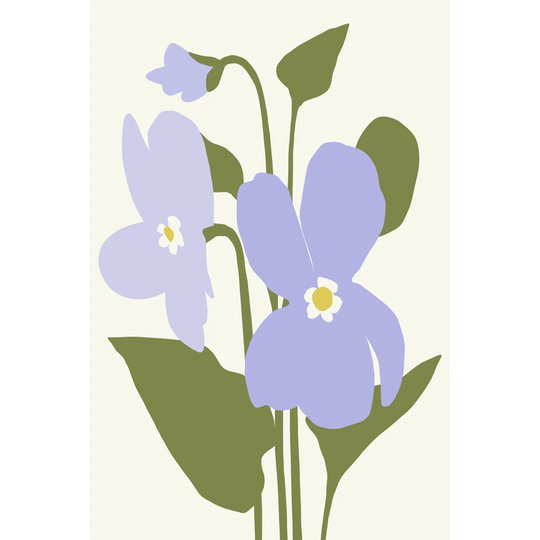 Graphic Botanic III by Victoria Barnes - Wrapped Canvas Graphic Art