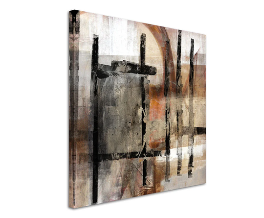 Enigma Abstract 751 Graphic Art Print on Canvas
