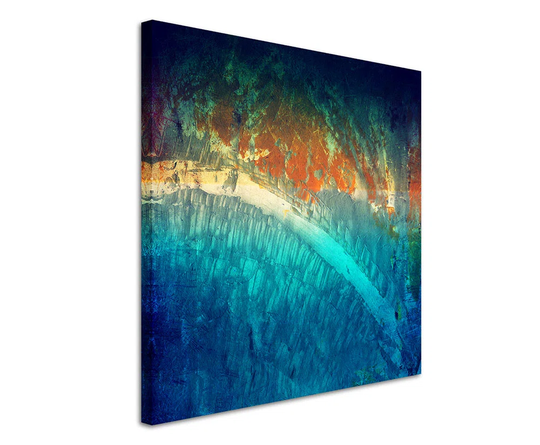 Enigma Abstract 965 Graphic Art Print on Canvas