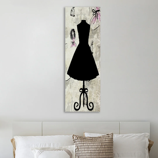 Fashion-ista 2 by Kimberly Allen - Wrapped Canvas Panoramic Graphic Art Print