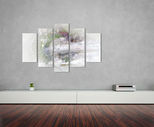 Enigma Sculpture Abstract 1315 Graphic Art Print Multi-Piece Image on Canvas