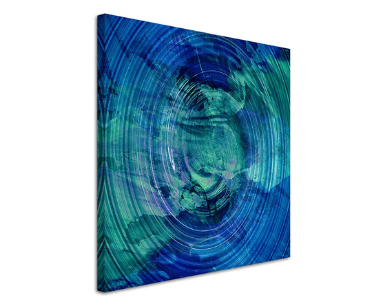 Enigma 1037 Abstract Graphic Art Print on Canvas