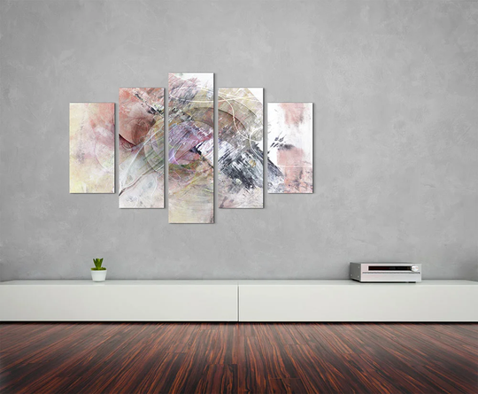 Enigma Sculpture Abstract 1312 Graphic Art Print Multi-Piece Image on Canvas