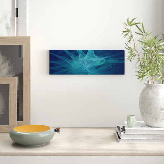 Panorama Abstract 1121 Graphic Art Print on Canvas