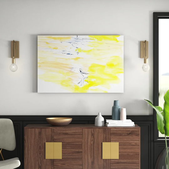 Enigma 004 Abstract Graphic Art Print on Canvas