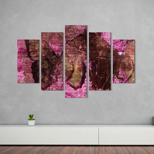 Enigma Abstract 884 Graphic Art Print Multi-Piece Image on Canvas
