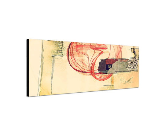 Enigma Panorama Abstract 295 Graphic Art Print on Canvas