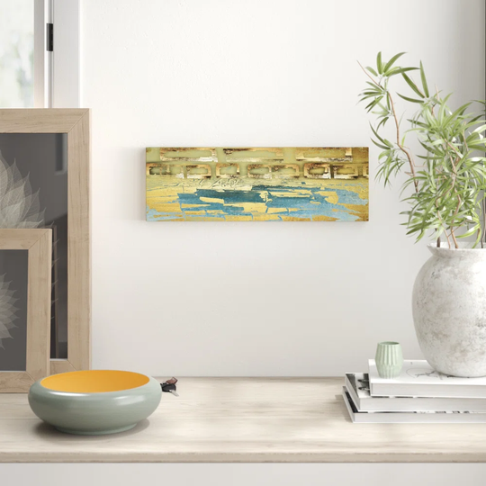 Enigma Panorama Abstract 816 Graphic Art Print on Canvas