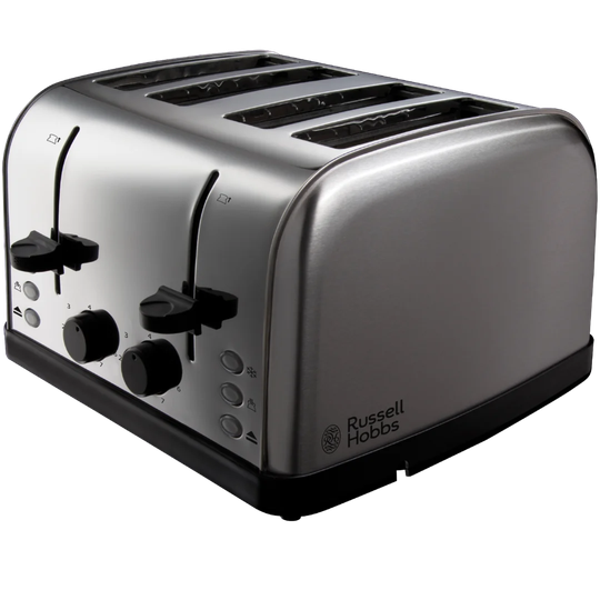 Stainless Steel 4 Slice Toaster