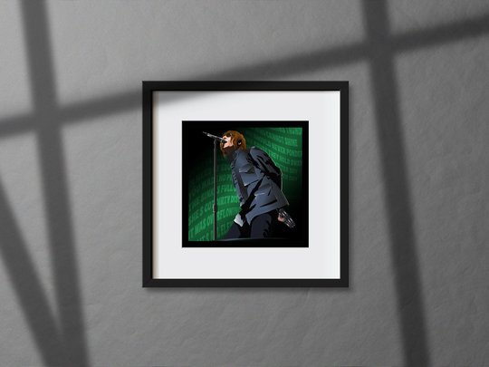 Liam G Giclee Print Illustration