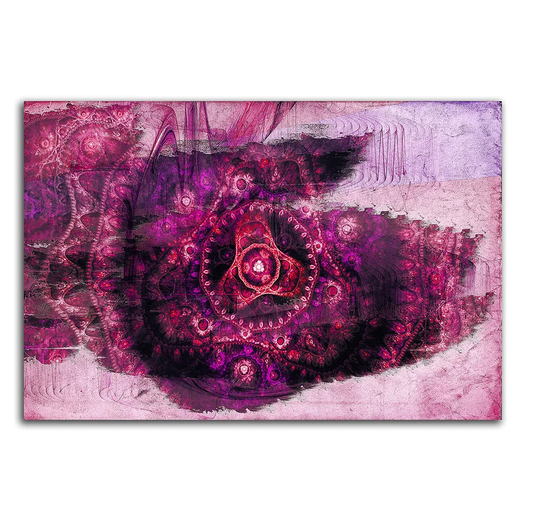 Enigma Abstract 492 Graphic Art Print on Canvas