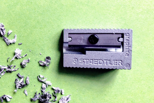 Eco Friendly - Staedtler Metal Pencil Sharpener Single Hole Back To School Stationery Ideal For Uni/College Work Home