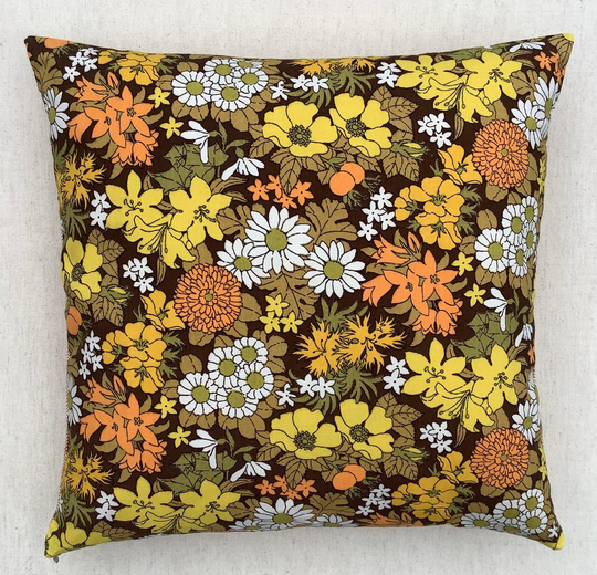 Pat Albeck Vintage Fabric Cushion "Anabel
