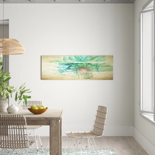 Enigma Panorama Abstract 1208 Graphic Art Print on Canvas