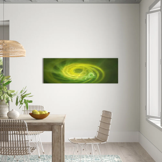 Enigma Panorama Abstract 1459 Graphic Art Print on Canvas