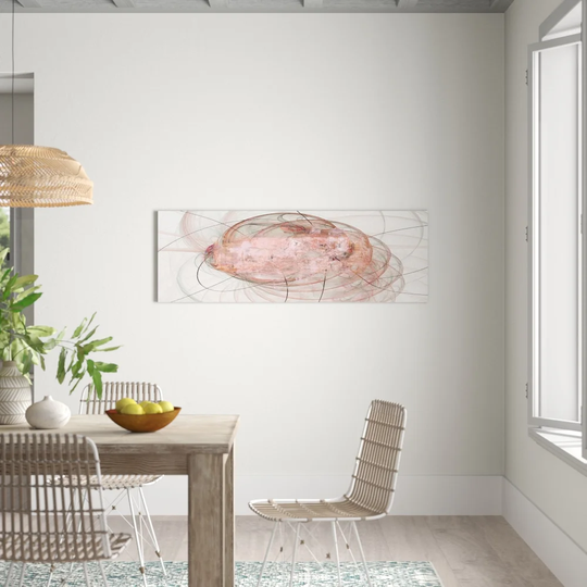 Abstract 1244 - Wrapped Canvas Panoramic Graphic Art Print on Canvas
