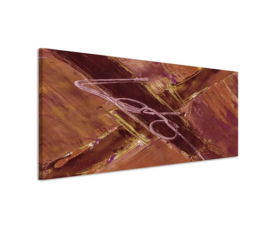 Enigma Panorama Abstract 572 Graphic Art Print on Canvas