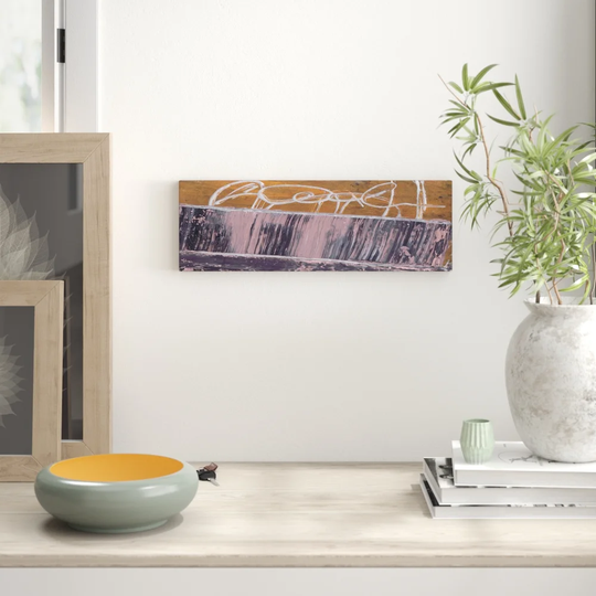 Enigma Panorama Abstract 641 Graphic Art Print on Canvas