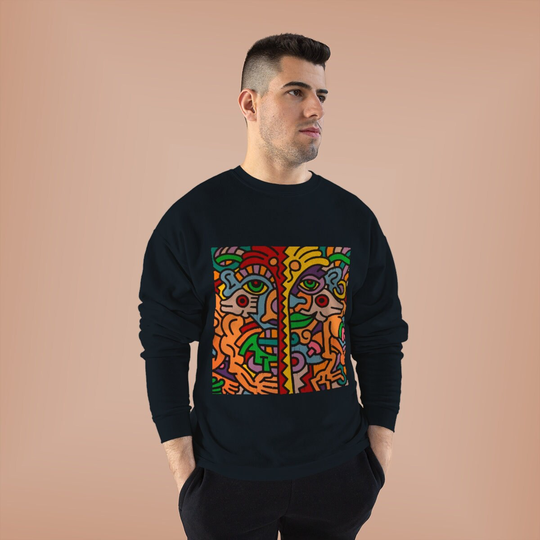 Keith Haring Art Classic Adult Sweatshirt