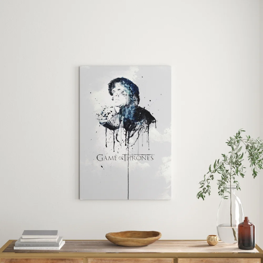 Enigma Tyrion Lannister Game of Thrones Graphic Art Print on Canvas