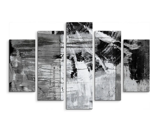 Enigma Abstract 990 Graphic Art Print Multi-Piece Image on Canvas