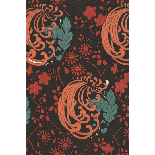 Japanese Graphic Design II by Korin Furuya - Wrapped Canvas Graphic Art Print