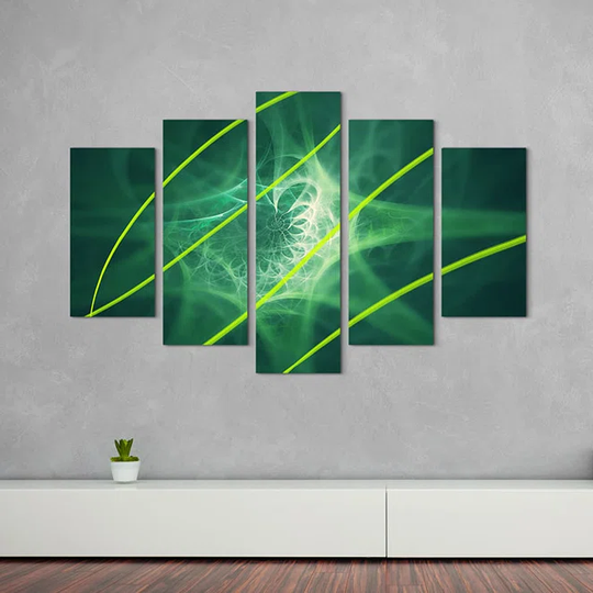 Enigma Abstract 1463 Graphic Art Print Multi-Piece Image on Canvas