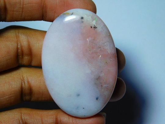 Natural Pink Opal Gemstone Gorgeous Cabochon Excellent Quality Loose Stone 91Cts.(50x35mm