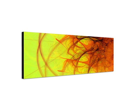 Enigma Panorama Abstract 017 Graphic Art Print on Canvas