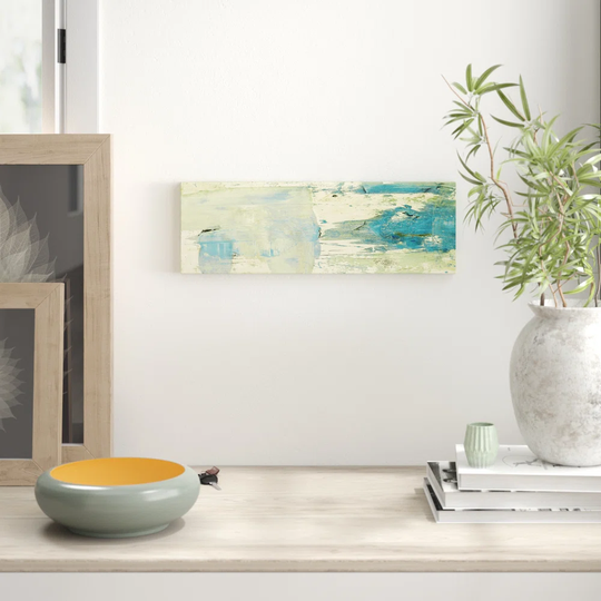 Enigma Panorama Abstract 958 Graphic Art Print on Canvas