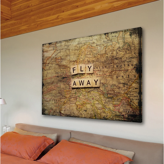 Fly Away 2 by Sylvia Cook - Wrapped Canvas Graphic Art Print
