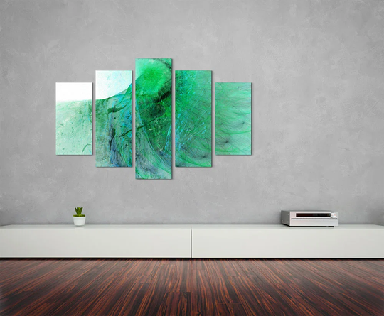 Enigma Sculpture Abstract 1184 Graphic Art Print Multi-Piece Image on Canvas